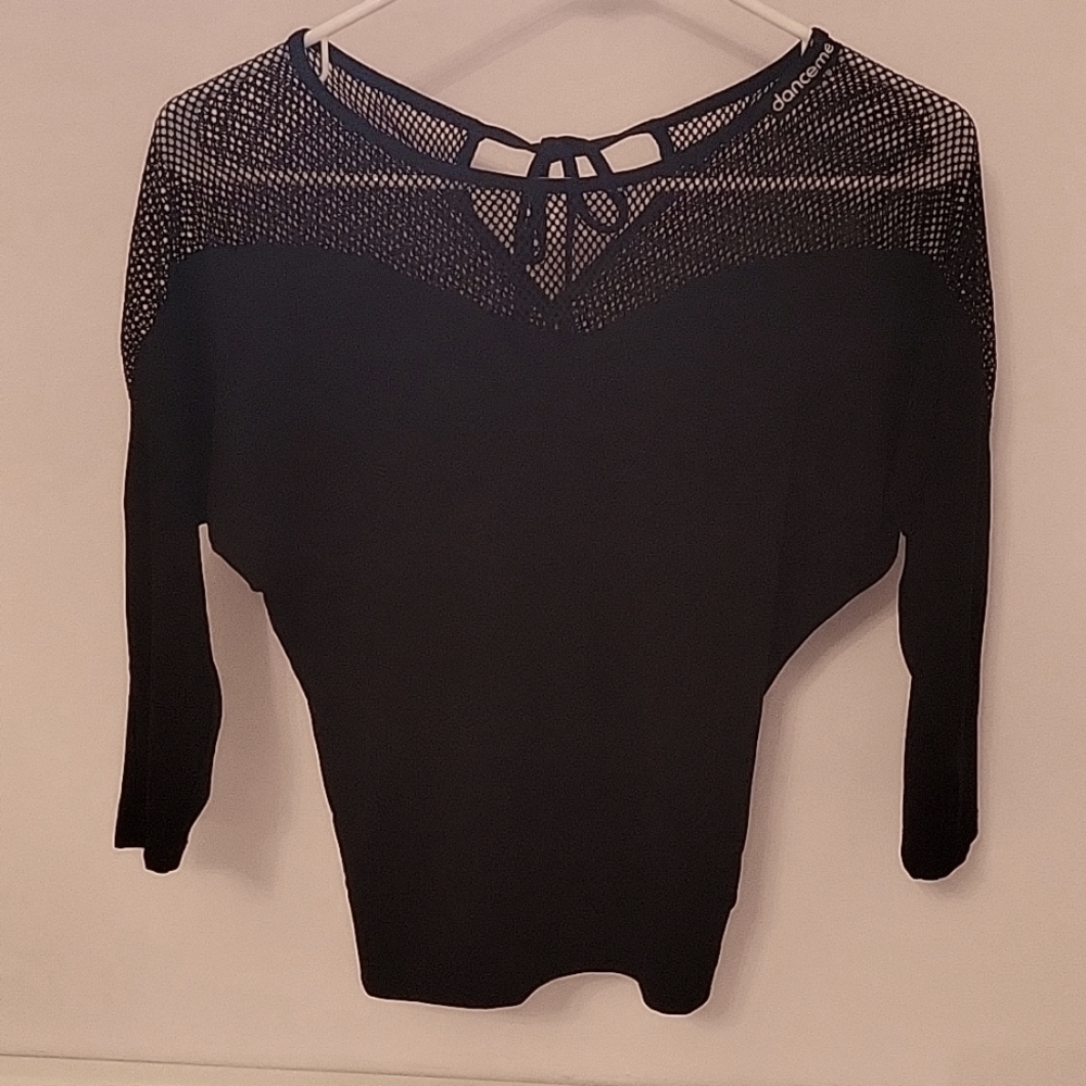 NWOT  Ballroom training Top with 3/4 sleeves